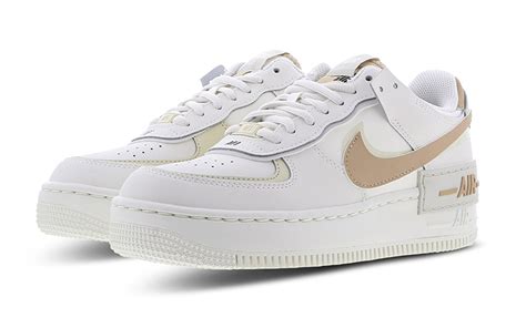 nike air force 1 low 07 dames sneakers wit/beige|Nike Air Force 1 white sneakers.